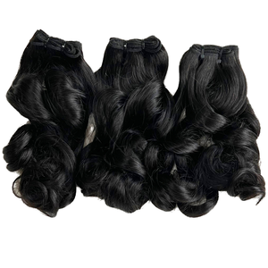 Prix de gros, mèches de cheveux naturels cambodgiens, boucles rebondissantes Fummi, 100% cuticules Remy, cheveux sans produits chimiques, extensions doubles à la machine - Product Image 1