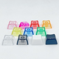 Keycaps XDA personnalisés pour fidget clicker, cadre transparent, couleur macaron, DIY, axe croisé, accessoires de keycap translucides, jouet à presser