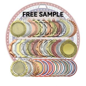 Medalla Deportiva de Metal Estilo Antiguo, Personalizable, en Blanco, para Taekwondo, Rugby, Fútbol, Eventos Deportivos, Regalo Promocional - Product Image 3