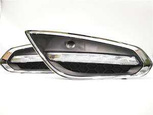 1Set <strong>DRL</strong> LED Daytime Running Lights Daylight Fog Lamp Cover with Turn signal for <strong>Volvo</strong> <strong>S60</strong> 2009 2010 2011 2012 2013 - Product Image 4