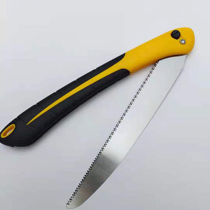 เลื่อยพับชานหลง ใบมีด 250 มม. เครื่องมือตัดแต่งกิ่งสำหรับต้นไม้ผลไม้ สวน และใช้งานกลางแจ้ง พร้อมฟันเลื่อยสามชั้น - Product Image 5