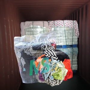 100% recycled High cotton rags Wipes Cleaning Colored Industrial Recycled Machine Use knit cotton rags Wipes - Product Image 1