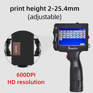 25.4 mét cầm tay thông minh mã hóa máy khô nhanh Tiếng Anh hệ thống máy in phun New carton túi nhựa ngày số QR mã - Product Image 4