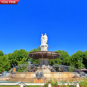Grande fontaine de jardin <span class=keywords><strong>en</strong></span> marbre d'<span class=keywords><strong>Aix</strong></span>-<span class=keywords><strong>en</strong></span>-<span class=keywords><strong>Provence</strong></span>, fontaine de la Rotonde - Product Image 5
