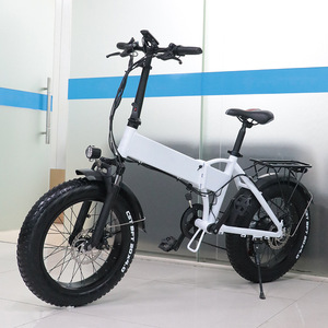 Vélo électrique pliant tout-terrain pour adultes, pneus larges, hybride, pour la ville, vente en gros d'usine, pas cher - Product Image 3