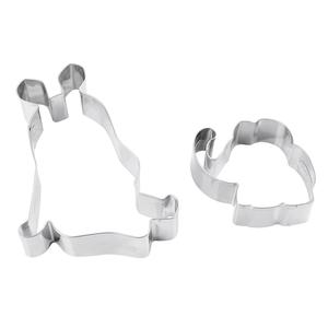 Mouse And Elephant <b>Cookie</b> Cutters 2 Piece Set For Baking <b>Cookies</b> - Product Image 1