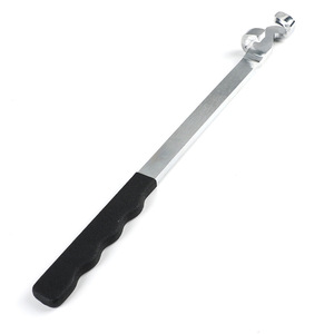 Universal Wrench Extension <b>Bar</b> 1/2 In Hex Metric Chrome Vanadium Steel Industrial Grade Open <b>End</b> Torque Tool - Product Image 1