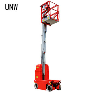 Piattaforma di Lavoro Elevabile Mobile 7.5m 9m 11m, Sollevatore Verticale Elettrico Idraulico Semovente in Lega di Alluminio - Product Image 4