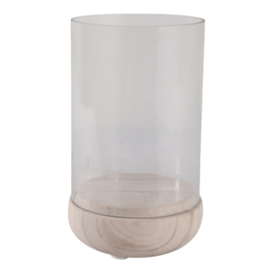 Portacandele in Vetro con Base in Marmo per Decorazione Casa, Centrotavola Soggiorno - Product Image 4