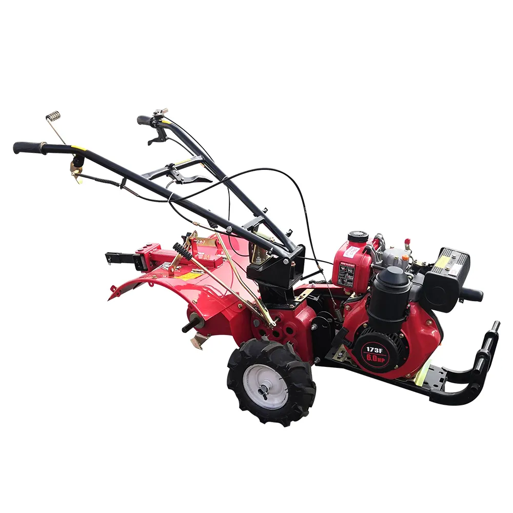 Mini cultivador de cultivador eléctrico arado de surco EPA cultivadores de motor diésel máquina agrícola cultivador de jardín