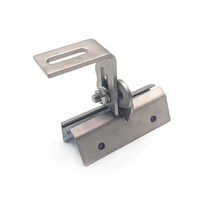 Sistema de montaje solar con marcos de panel de seguimiento de montaje en techo PV y abrazadera de pie - Product Image 5