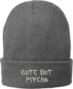 Dofine Bonnet brodé avec logo personnalisé 48-50cm, 100% Acrylique, Unisexe, Hiver, Style Décontracté, Design <span class=keywords><strong>Psycho</strong></span>, pour Magasin de Vêtements et Mode - Product Image 5