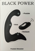 LOVE Fabrikpreis Herren-Gesundheitspflege Doppel-Schock-Vibrator Flüssiges Silikon 10 Frequenzen Teleskop-Rotation Schwarz Rückseitig