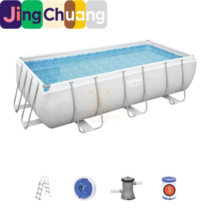 Support de tuyauterie rectangulaire d'extérieur Jingchuang56441 pour <span class=keywords><strong>piscine</strong></span> rectangulaire pour enfants - Product Image 1