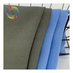 30S Soft Pure Color 100% Spun Viscose Rayon Challis Fabric For Garment