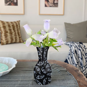 शादी या घर के आयोजन के लिए गर्म बिक्री काले प्लास्टिक फोल्डिंग वेस - Product Image 6