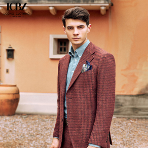 Costume en Laine Personnalisé OEM en Gros pour Hommes – Tenue Décontractée ou Formelle, Costume de Marié Élégant et Ajusté pour Hommes - Product Image 4