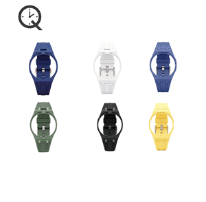 Étui de protection octogonal en silicone pour montre, design à vis, antichoc, 26 mm, style pop, accessoires de montre-bracelet, bracelet - Product Image 1