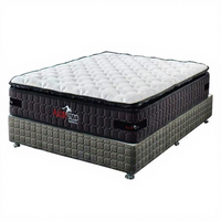 Matelas en latex de taille standard pour hôtel, certifié usine, vente en gros, en boîte, tailles Twin, Simple, King Size, avec ressorts ensachés en gel, OEM