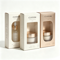 Scatola di Carta Personalizzata per Cosmetici con Finestra Trasparente, Produzione di Scatole in Cartoncino