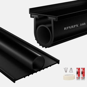 Tira de Sellado Inferior para Puerta de Garaje, Impermeable y Resistente al Viento, Sello de Umbral para Garaje, Tiras de Sellado de Goma Impermeables para Puerta de Garaje - Product Image 1