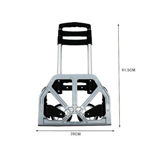 75 Kg Capaciteit Vouwen Handvat Bagage Kar Gebruikt Voor Genoegen Trips - Product Image 5