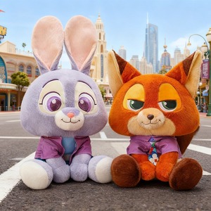 Muñeco de Peluche Popular de los Personajes de Dibujos Animados <span class=keywords><strong>Judy</strong></span> y Nick, Regalo de Cumpleaños para Novia, Muñeco de Peluche Grande, Lindo y Divertido - Product Image 4