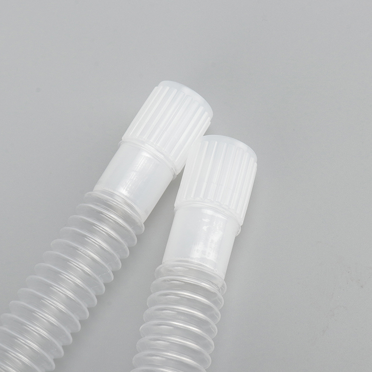 Tubo de circuito de respiración de anestesia de bajo precio, circuito de respiración de anestesia de silicona desechable médica