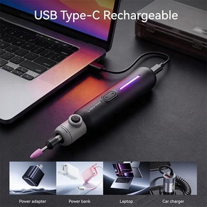 Stylo de gravure 18W Vmyth <span class=keywords><strong>IPen</strong></span> E3, moteur sans balais, 8 vitesses 22000 tr/min, Type-C 1500 mAh, 65 embouts, pour bijoux, bois, bricolage - Product Image 3