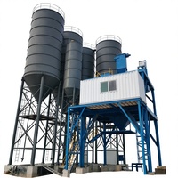 Centrale à béton fixe GUANCHENG HZS60 à mélange humide, entièrement automatique, pour usage commercial, avec mélangeur électrique JS1000