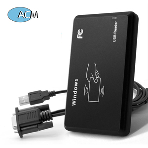 Lector RFID de 13.56Mhz RS232 USB, Lector de Tarjetas IC, Control de Acceso <span class=keywords><strong>Decimal</strong></span>, Lector de Tarjetas NFC Inteligente 10H - Product Image 3