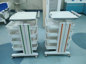 Carro de Transporte Vertical para Endoscopio de Alto Rendimiento, Clase B para Uso Clínico, Operación Segura y Fluida - Product Image 2