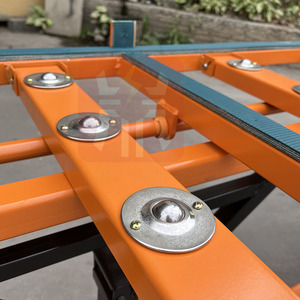 Carro de Plataforma de Acero Reforzado de Cuatro Ruedas Directo de Fábrica para Instalación de Encimeras de Cuarzo y Granito, Transporte de Losas de Piedra - Product Image 3