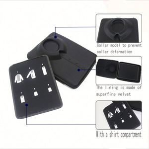 Premium <b>EVA</b> Black Shirt Storage Bag Case Anti-Wrinkle Travel Display Garment Bag 3D Ventilation Waterproof for Suitcase/Closet - Product Image 6