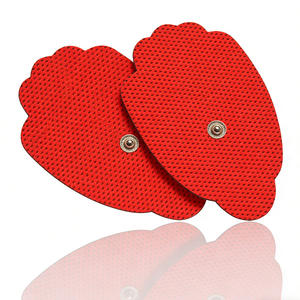 อิเล็กโทรดกายภาพบำบัดแบบ TENS ชนิดกาวในตัว สีแดง ผลิตตามสั่งจากโรงงาน - Product Image 1