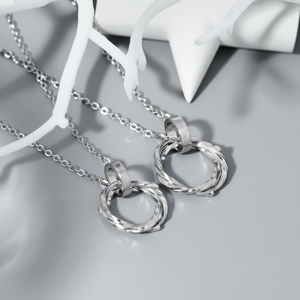 Vendita calda di tendenza gotico minimalista rosa oro croce collana di gioielli di moda per bambini-commercio all'ingrosso - Product Image 1