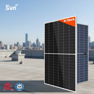 โมดูลโซลาร์เซลล์แบบสองหน้าชนิด N ของ Sunplus Reasonable 705W พร้อมกระจกสองชั้น ประสิทธิภาพ 23.4% และกรอบอะลูมิเนียมสำหรับโรงไฟฟ้าพลังงานแสงอาทิตย์ - Product Image 1