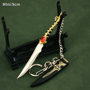 All'ingrosso TikTok prodotto popolare 9cm Mini gioco <span class=keywords><strong>di</strong></span> metallo <span class=keywords><strong>di</strong></span> spada - Product Image 3