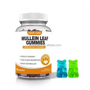 Ausreson Mullein Suplementos 1000mg Mullein Gummies Extracto de hierbas Salud Mullein Gummies - Product Image 1