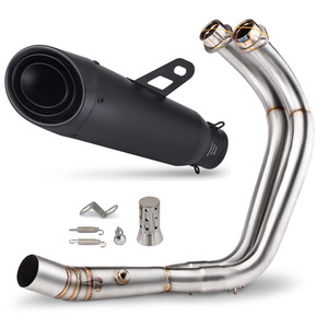Sistema de Escape <span class=keywords><strong>Tracer</strong></span> <span class=keywords><strong>700</strong></span>/GT para Yamaha YZF-R7 MT07 FZ07 XSR700 Tracer7/GT 2014-2026 Kit de Tubos de Silenciador para Motocicleta - Product Image 4
