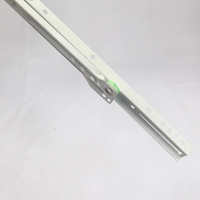 Glissières de tiroir de cuisine robustes et durables, revêtement blanc, glissières silencieuses en acier, rails pour armoire, commode, meubles