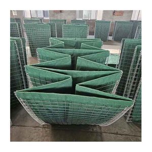 Murs de soutènement 1.2*0.5*0.7 Clôture en treillis métallique décoratif en métal galvanisé boîte de <span class=keywords><strong>gabion</strong></span> soudée panier de cage en pierre - Product Image 3