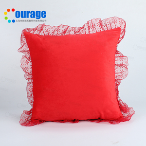 Canapé confortable décoratif personnalisé imprimé Sublimation oreiller couvre les cas blancs en Stock - Product Image 3