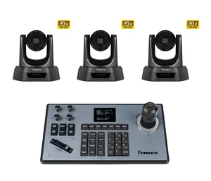 Tenveo KB200 PoE Konferenz PTZ Kamera-Fernsteuerung 4D-Joystick-Controller