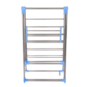 Tùy Chỉnh Thép Không Gỉ <span class=keywords><strong>M</strong></span>áy Sấy Quần Áo Giá Có Thể Gập Lại Tiết Kiệ<span class=keywords><strong>m</strong></span> Không Gian Giặt Khô Giá Cánh Hình Vải Khô Đứng - Product Image 6