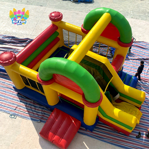 Toboggan gonflable <span class=keywords><strong>pour</strong></span> videur combo <span class=keywords><strong>ballon</strong></span> sautant château gonflable toboggan maison de rebond PVC écologique <span class=keywords><strong>pour</strong></span> enfants adultes - Product Image 1