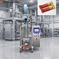 Machine d'emballage de sachets VFFS à haut rendement pour huile de piment, confiture et purée de tomate, 10g 20g