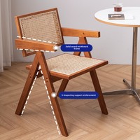 Chandigarh Style scandinave loisirs chaise arrière Style journal pour bureau à domicile Restaurant affaires salle à manger jeu de société