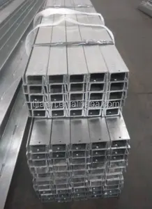 Shaped U- Channel Mild Steel Used C Purlins For Sale Galvanized Steel C Channel C Shaped Steel Channels