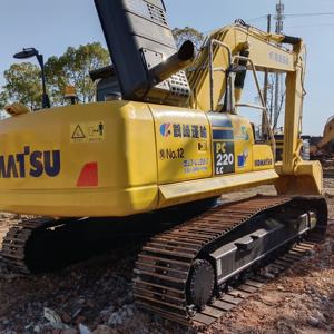 Excavatrice Komatsu PC220 japonaise d'origine Excavatrice Komatsu à bas prix Excavatrice Komatsu d'occasion à Offre Spéciale - Product Image 1